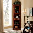 LY06 Corner Curio Cabinet