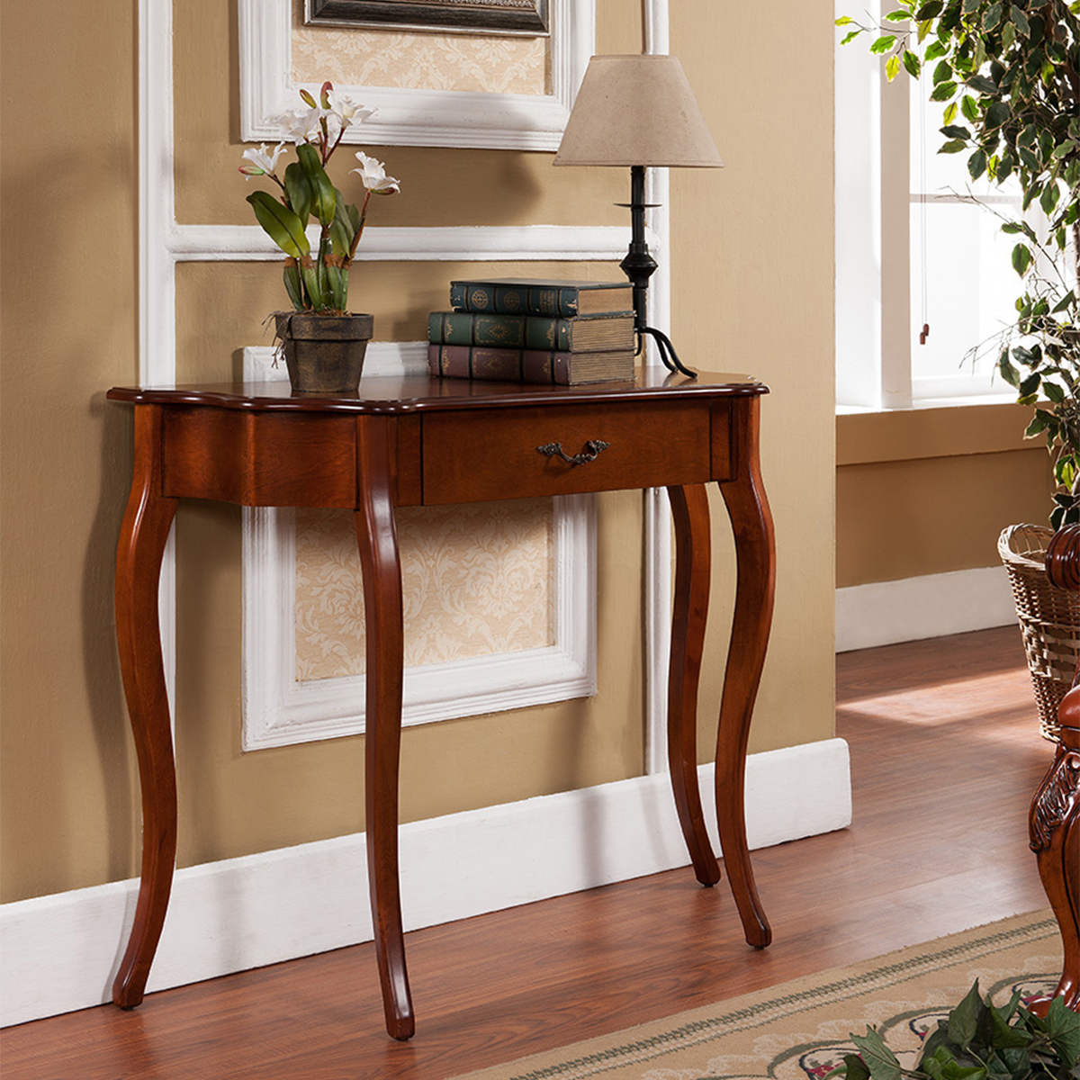 Curved Console Table
