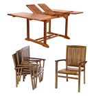TD72-24 5 Pc. Butterfly Extension Set w/ Stacking Chairs