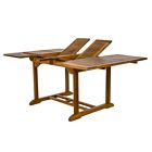 TD72 - Teak Butterfly Extension Table