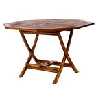 TO48 - Teak Octagon Table