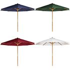 TU90 - Teak Market Umbrella