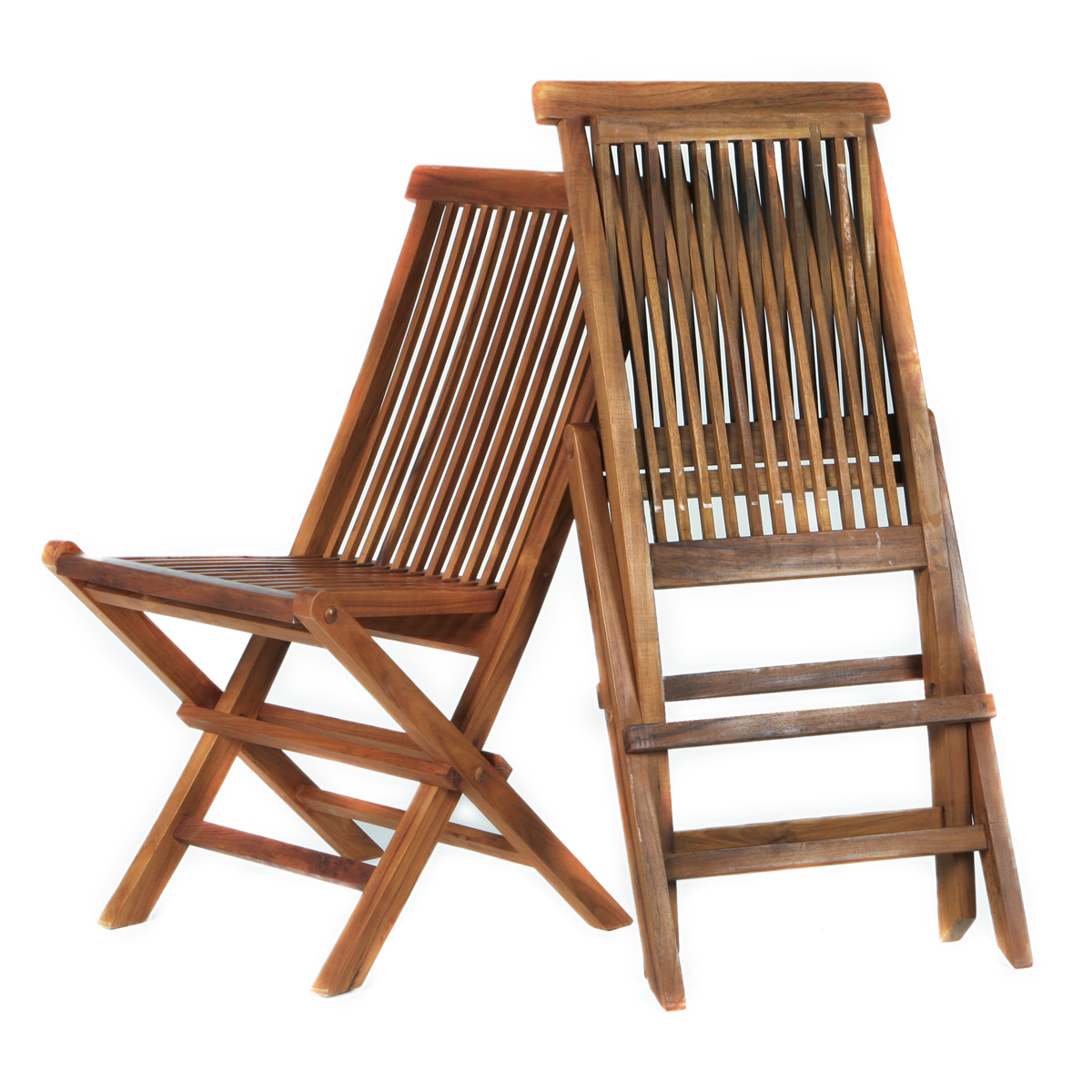 teak folding chair