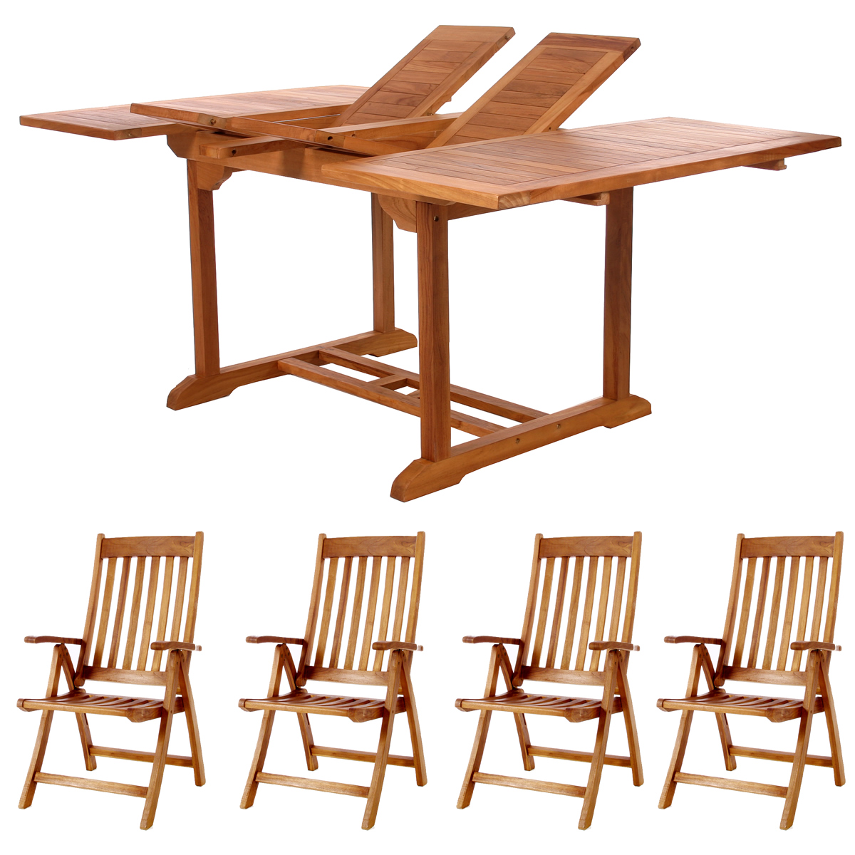 5 Pc. Butterfly Armchair Set