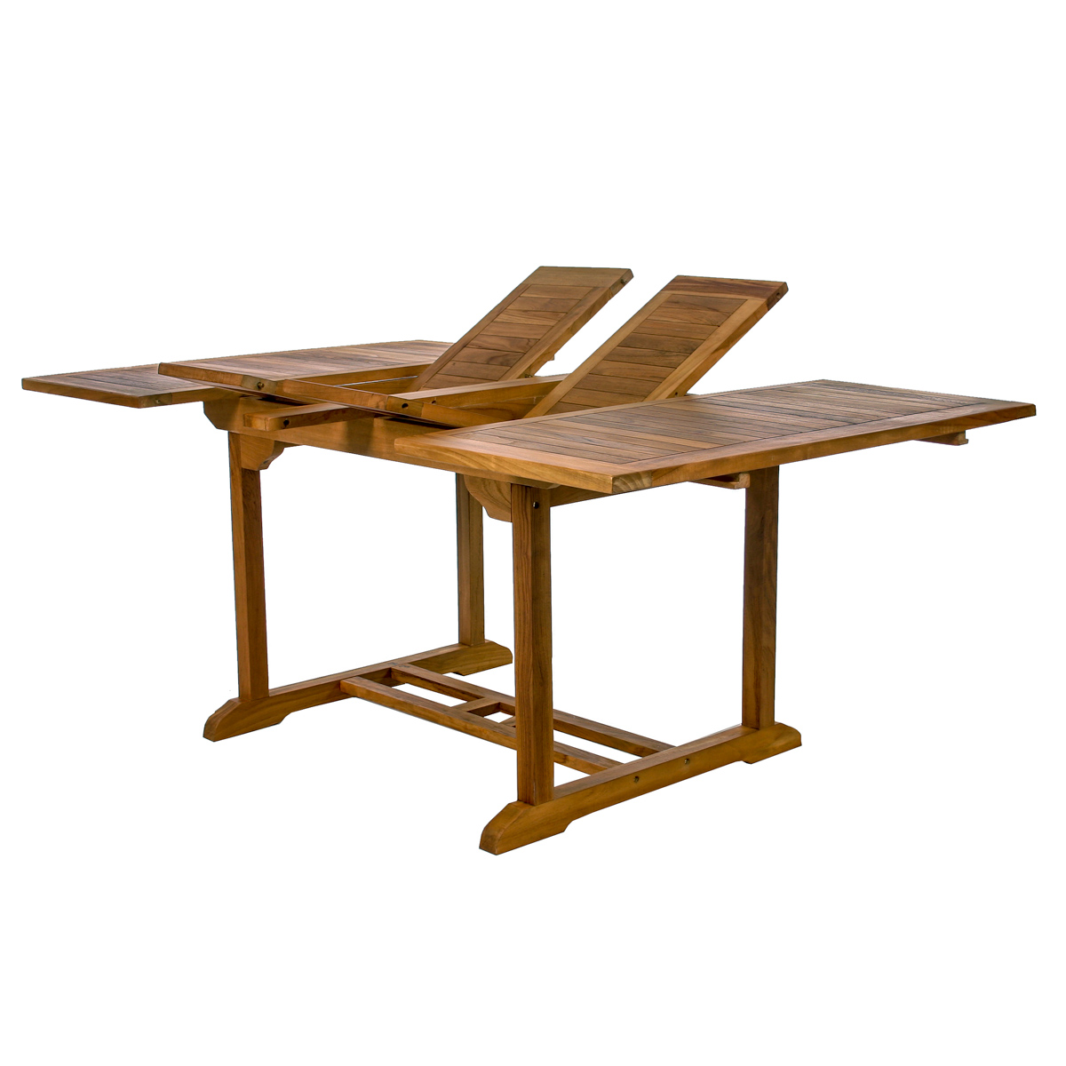teak extension table