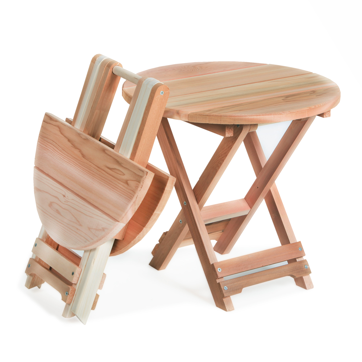 folding adirondack table