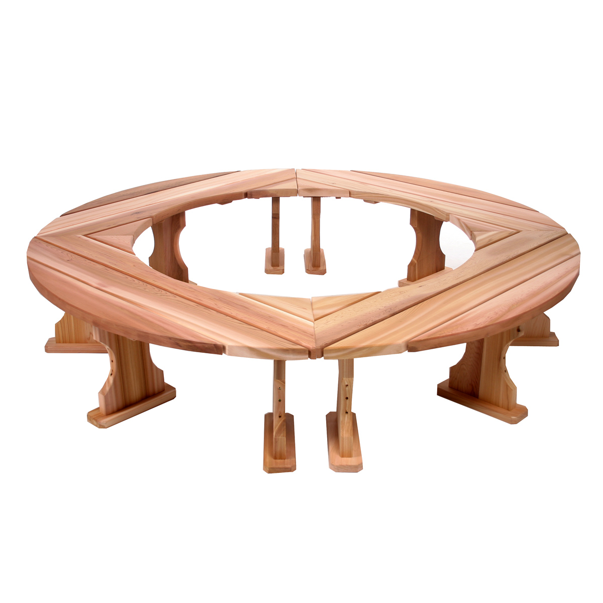 cedar tree bench
